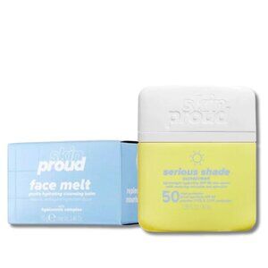 Skin Proud Face Melt Cleansing Balm + Serious Shade SPF 50 Duo
